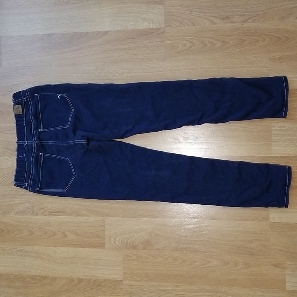 Jordache Premium dark blue jean stretch leggings (jeggings) kids size 14 EUC - Picture 2 of 8